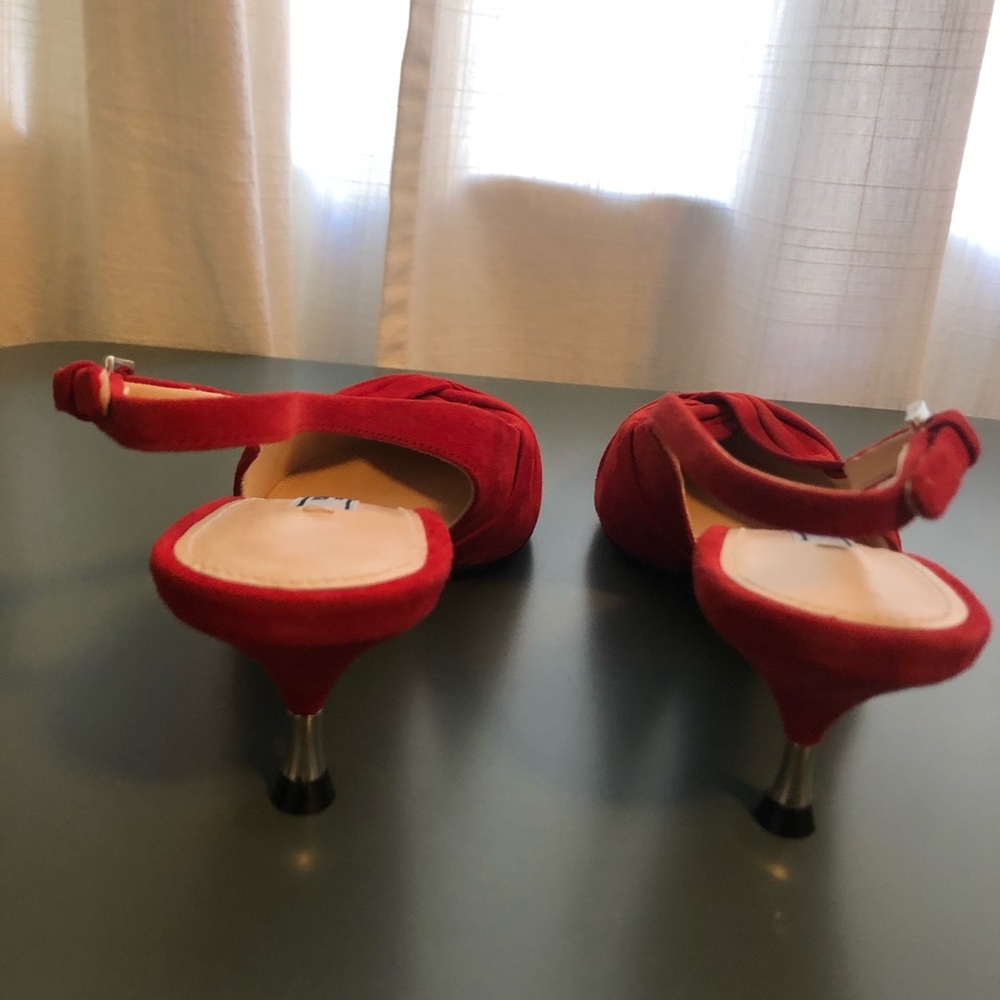 Prada Suede Twist 55mm Slingback Pumps - Picture 4 of 16